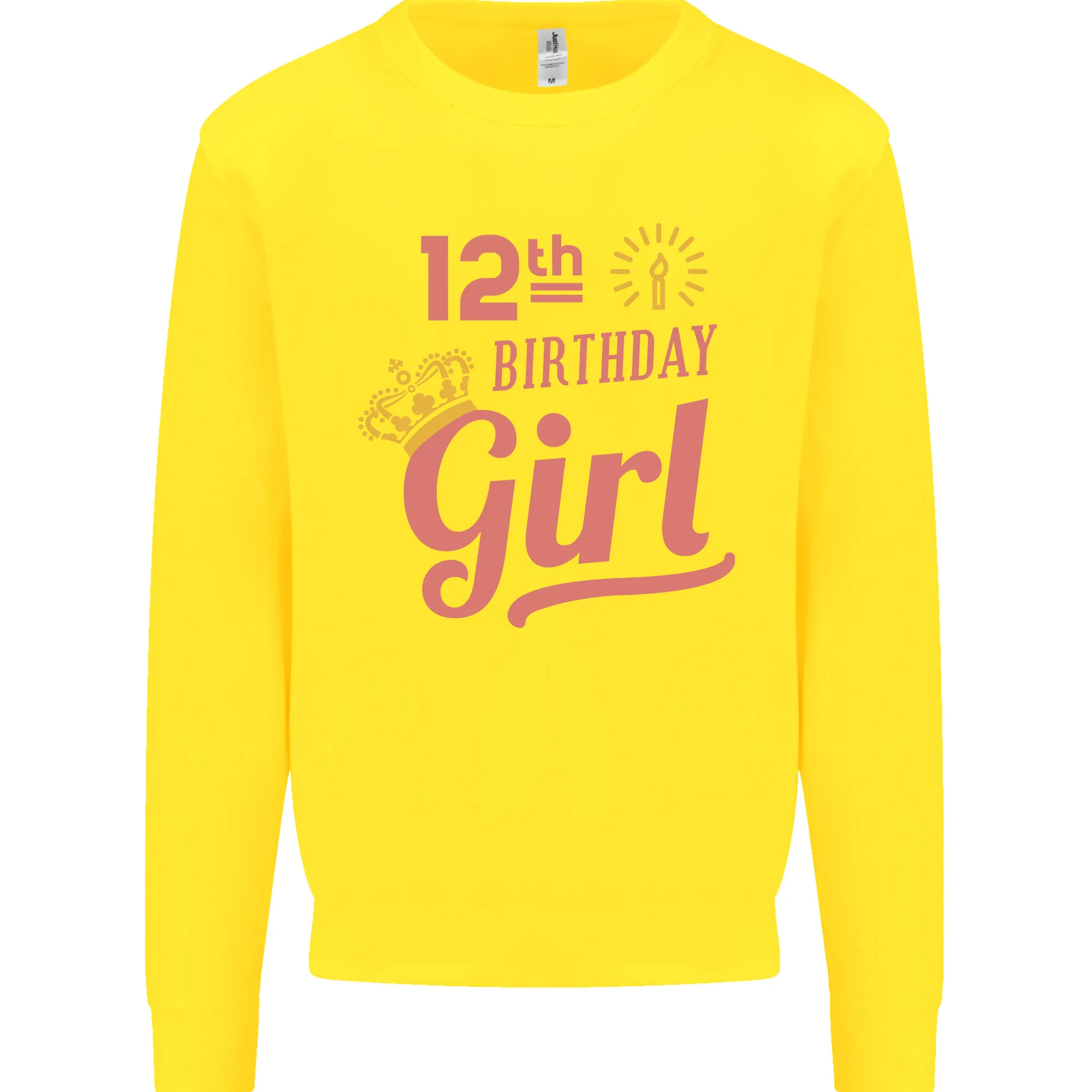 12th Birthday Girl 12 Year Old Princess Kids Sweatshirt Jumper