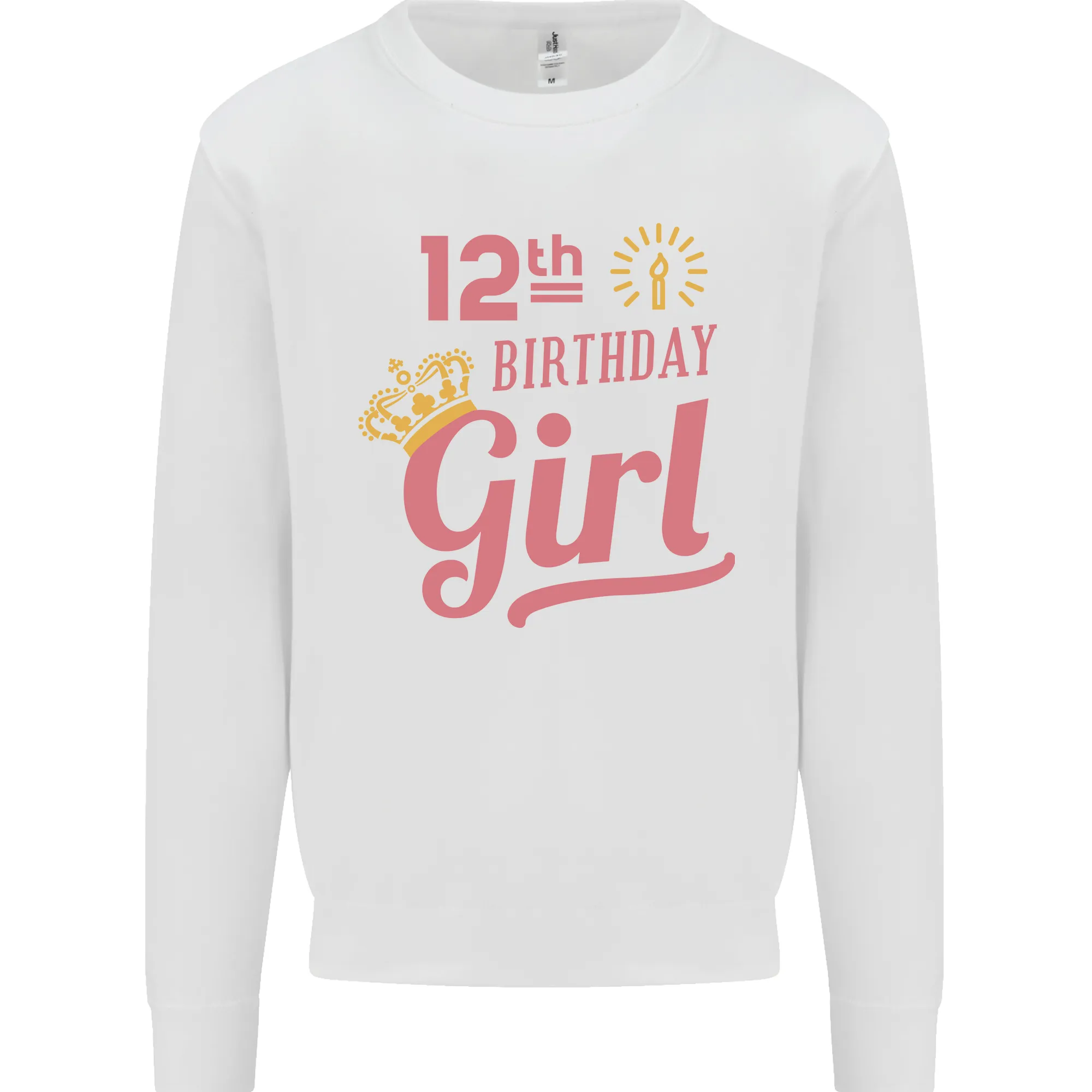 12th Birthday Girl 12 Year Old Princess Kids Sweatshirt Jumper