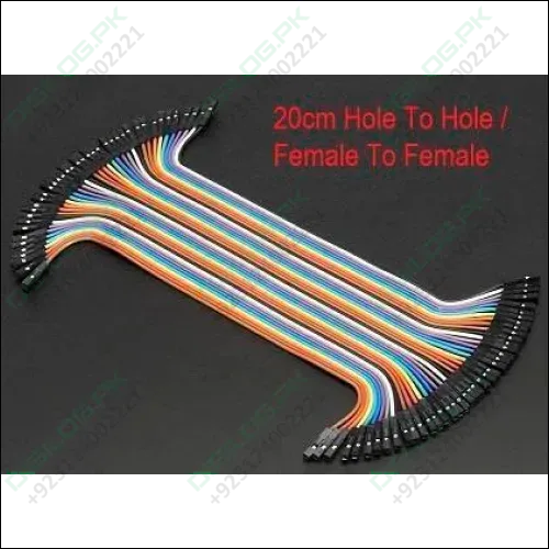 20cm Hole To Hole Jumper Wire Dupont Line 40 Pin Arduino Jumper Wires