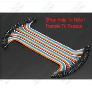 20cm Hole To Hole Jumper Wire Dupont Line 40 Pin Arduino Jumper Wires