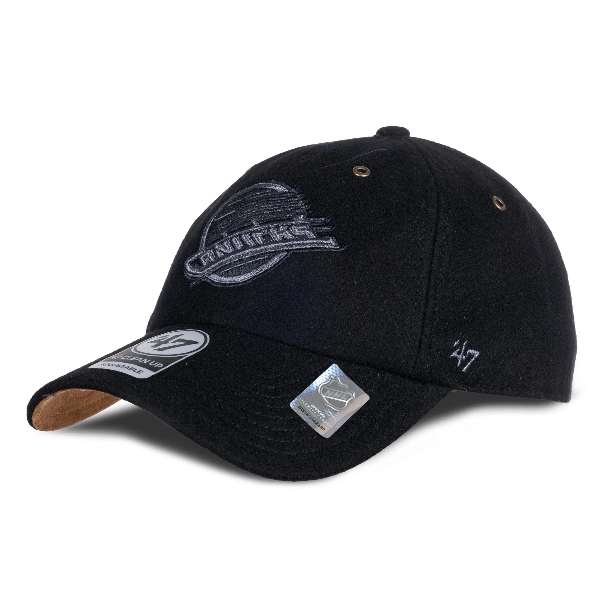 47 Brand NHL Peacoat Clean Up Hat - Vancouver Canucks Third Skate