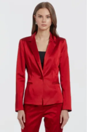 Amanda Uprichard Mercer Blazer Ruby