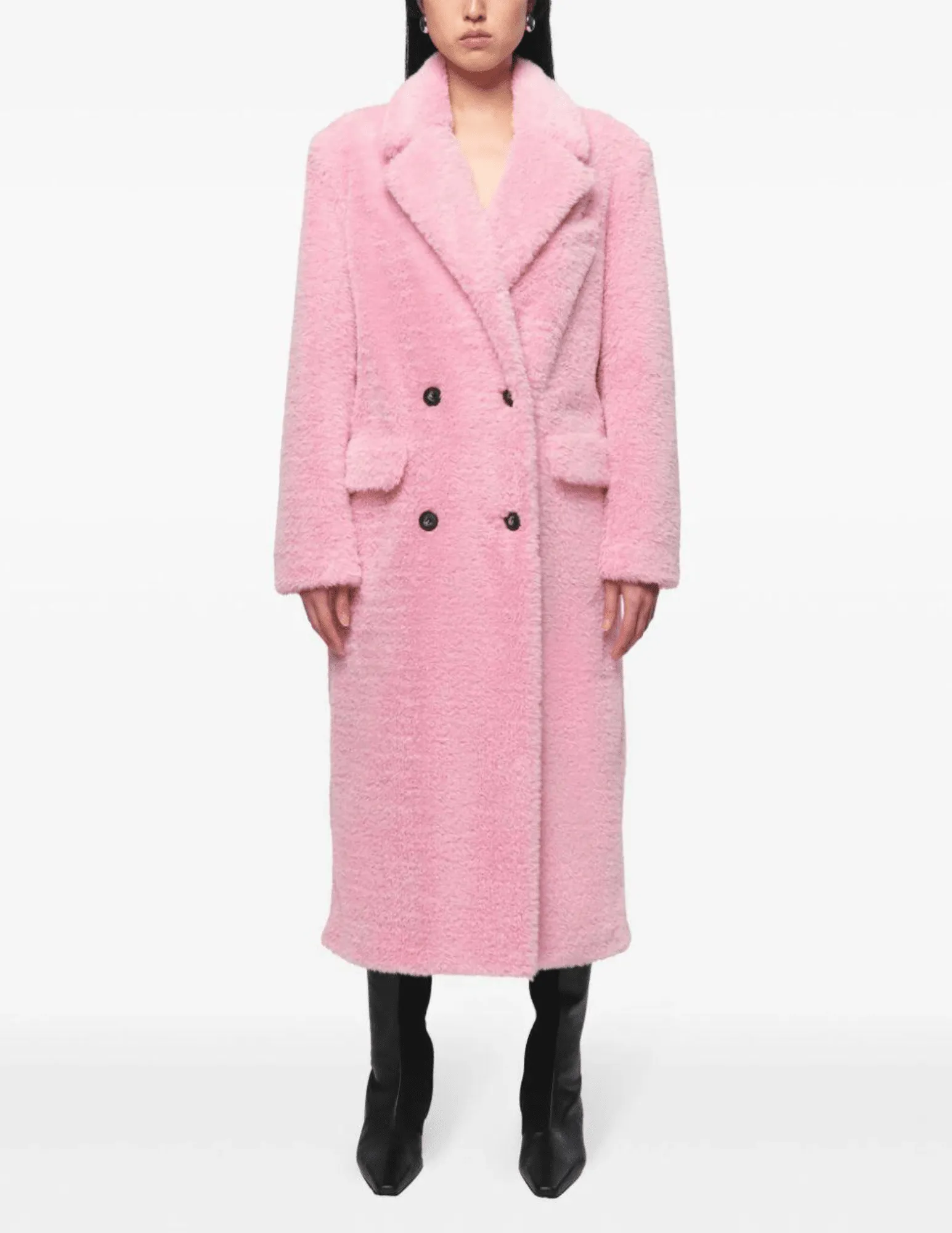 Apparis Astrid Vegan Alpaca Peacoat