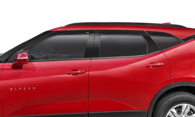 AVS 19-20 Chevrolet Blazer Ventvisor Low Profile Front & Rear Window Deflectors 6pc - Smoke