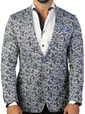 Blazer Descartes Swirl Blue