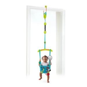 Bright Starts Bounce 'n Spring Deluxe Door Jumper with Take-Along Toys