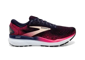 Brooks Ghost 16 (2E Width) -  Peacoat/Raspberry/Apricot (Womens)