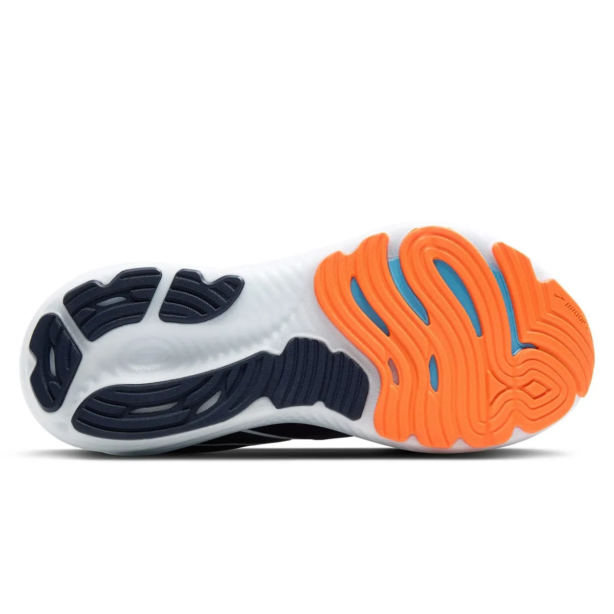 Brooks Glycerin 22 Mens | Peacoat/blue Ribbon/orange