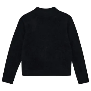 Cashmere Brushed Turtle in Black