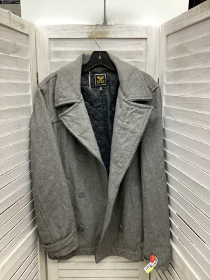 Coat Peacoat By Clothes Mentor In Grey, Size: M