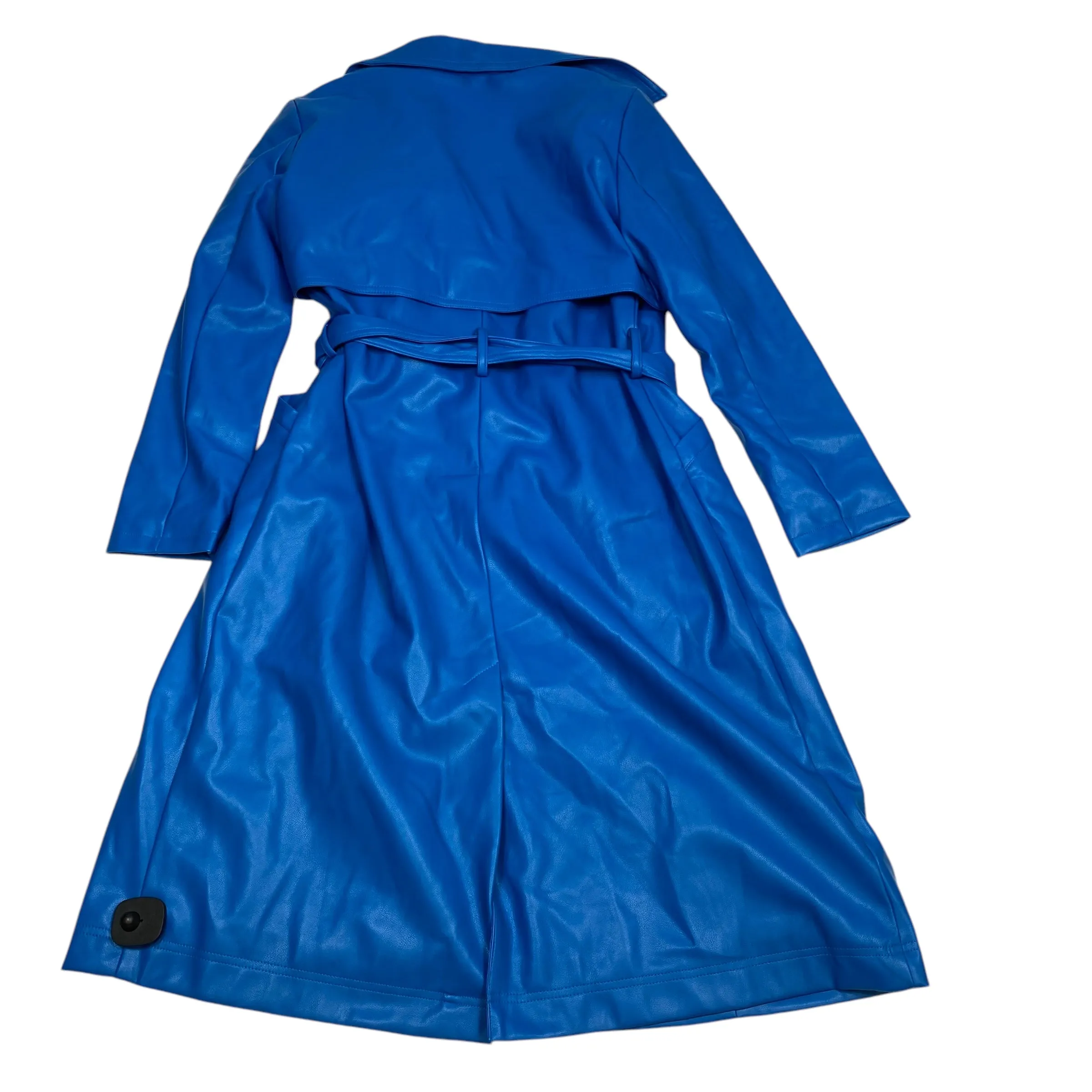 Coat Peacoat By International Concepts In Blue, Size: L