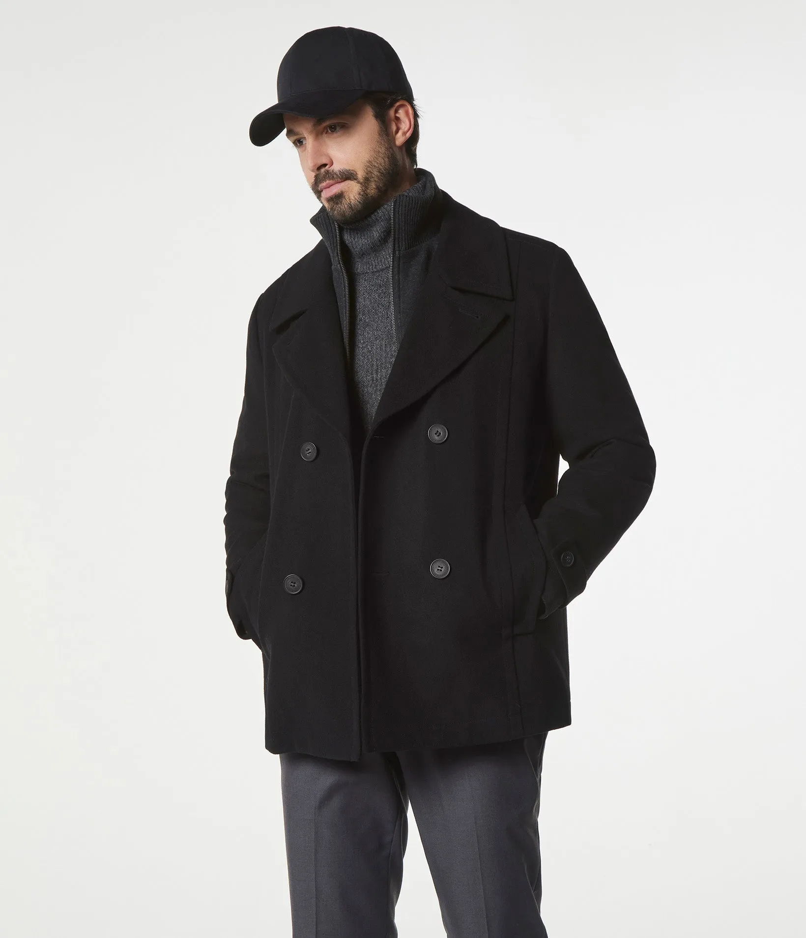 Danton Wool Peacoat