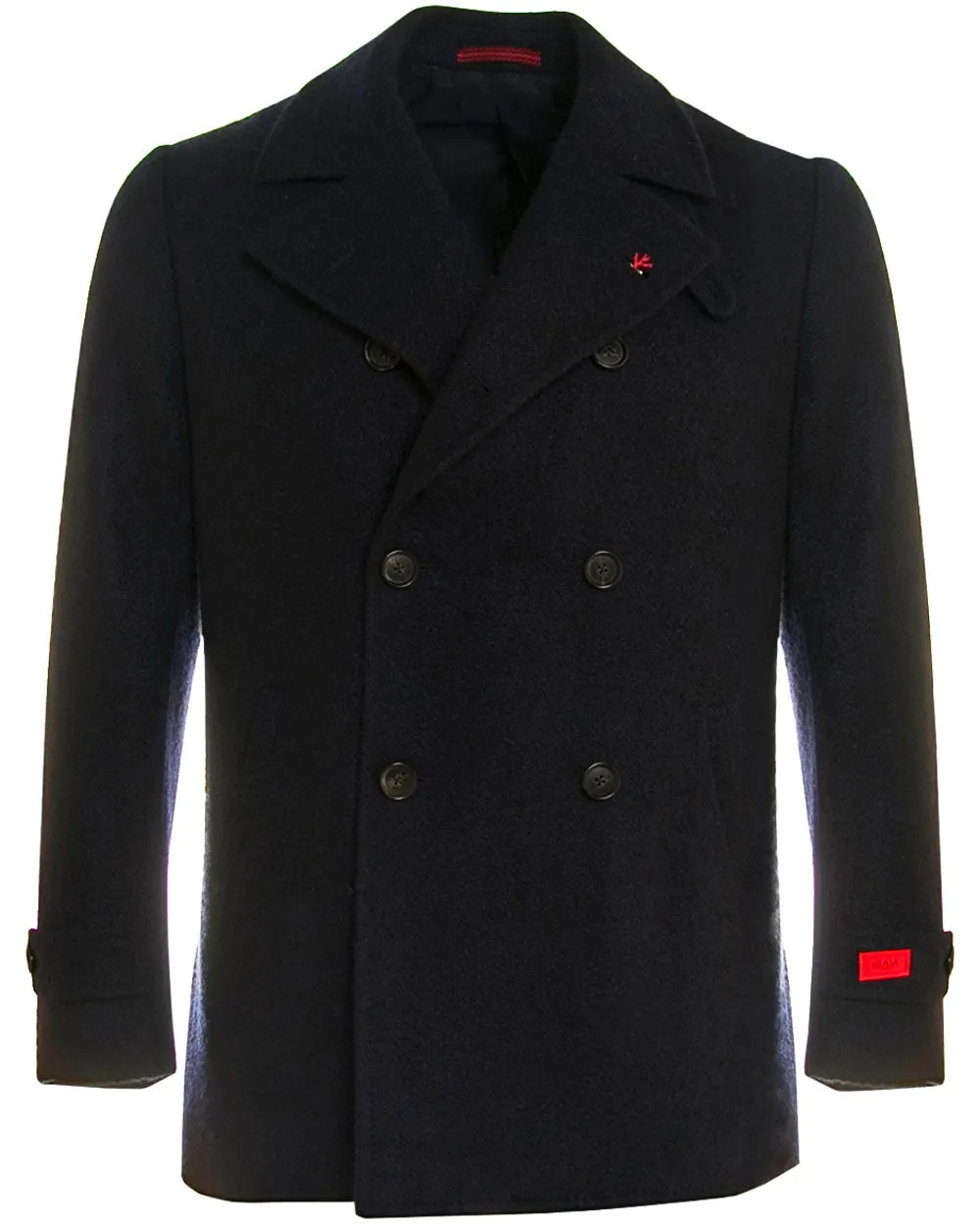 Dark Navy Cashmere Peacoat