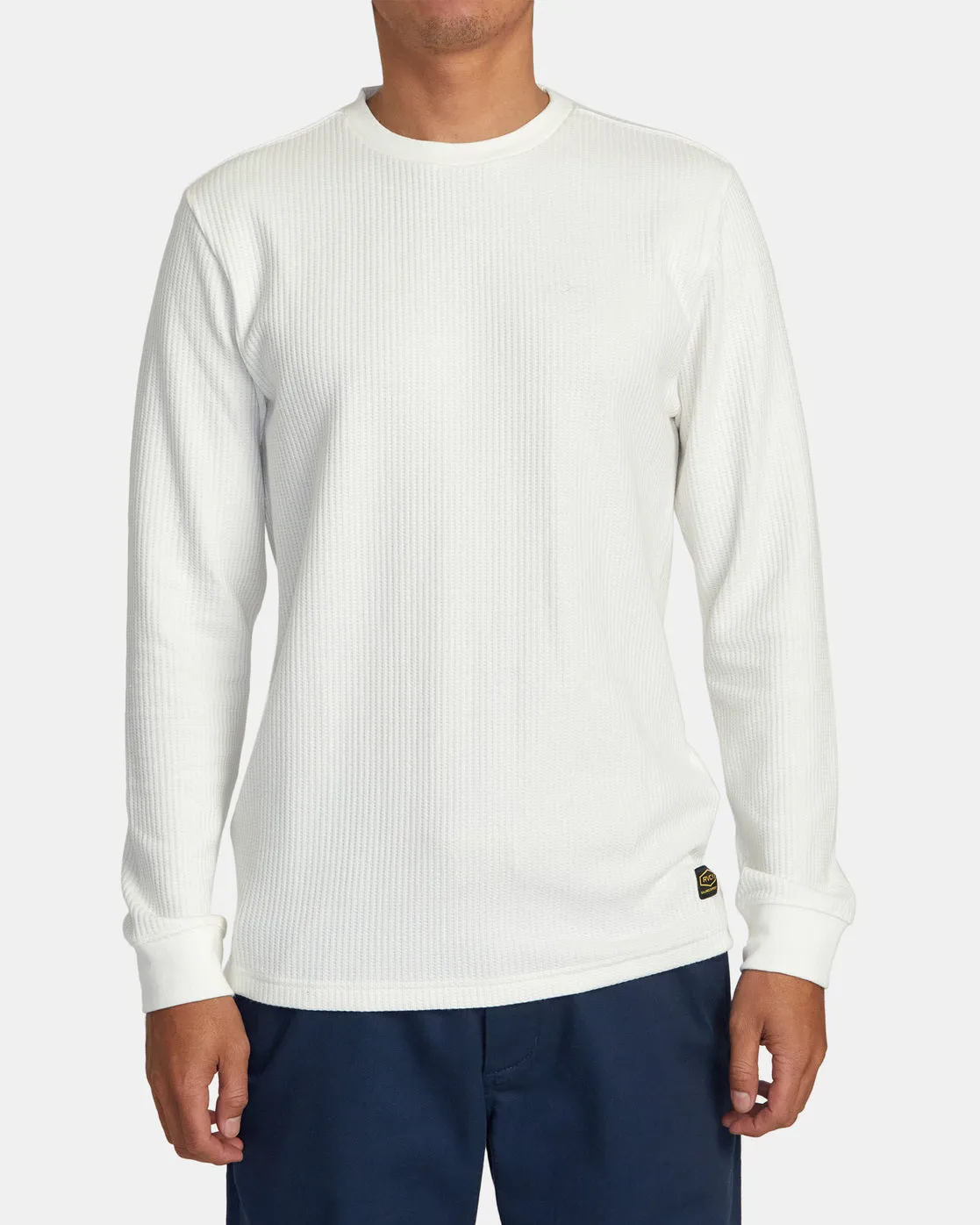 Dayshift Long Sleeve Thermal Shirt - Off White