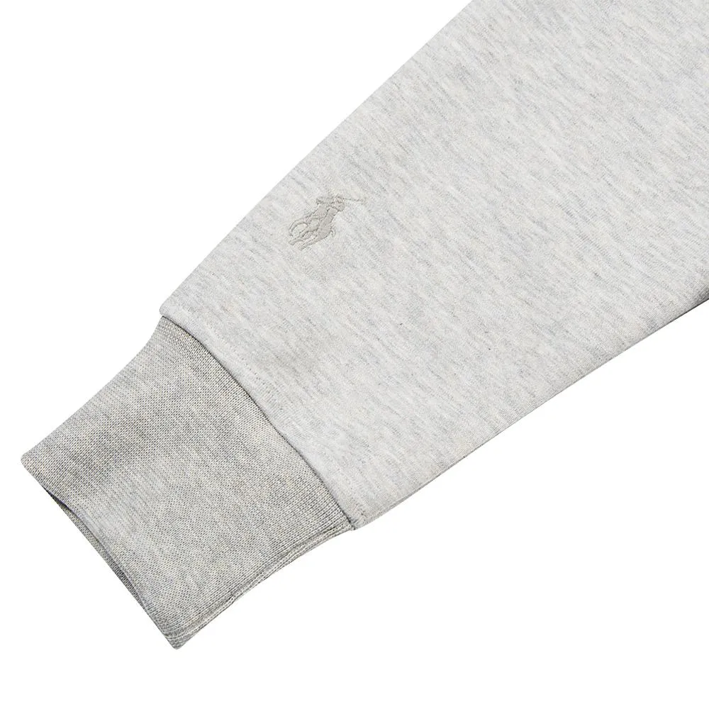 Double-Knit Pullover Hoodie | Grey Heather