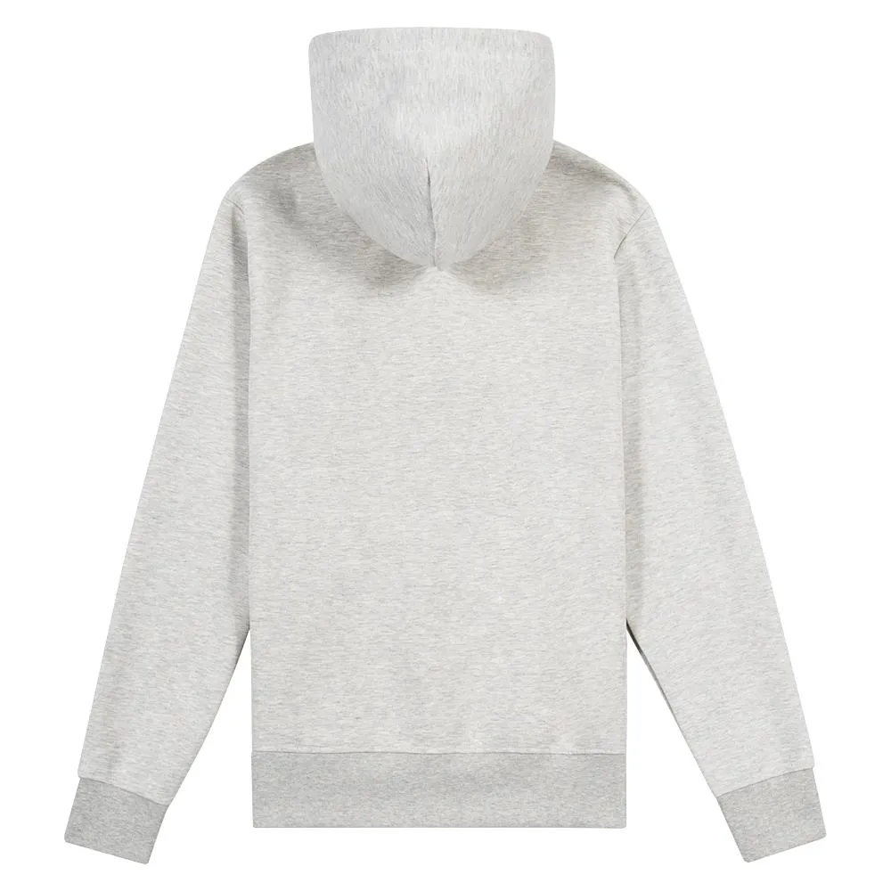 Double-Knit Pullover Hoodie | Grey Heather