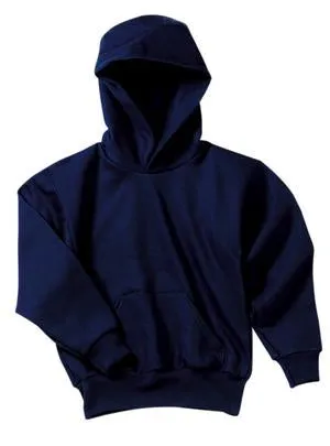 DVS_Port & Company - Youth Pullover Hooded Fleece.  PC90YH