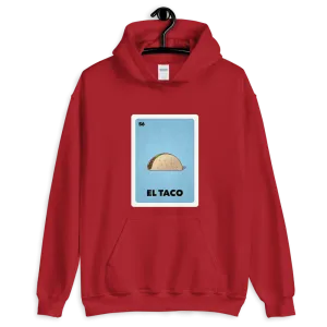 El Taco Loteria Card Pullover Hoodie