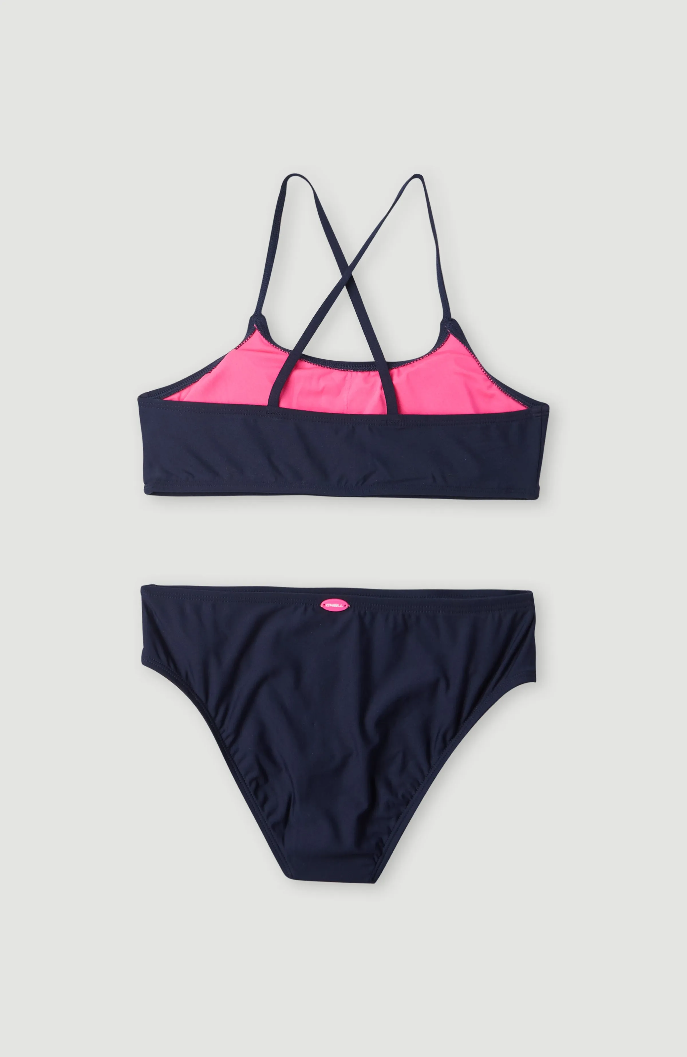 Essentials Bralette Bikini Set | Peacoat