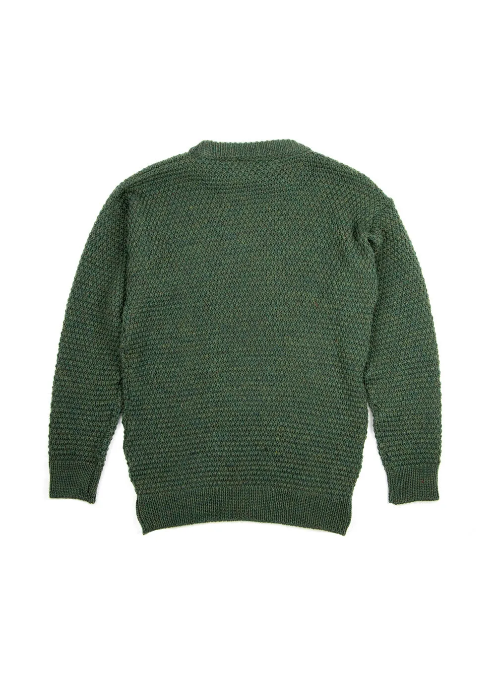 Honeycomb Knit British Wool Jumper