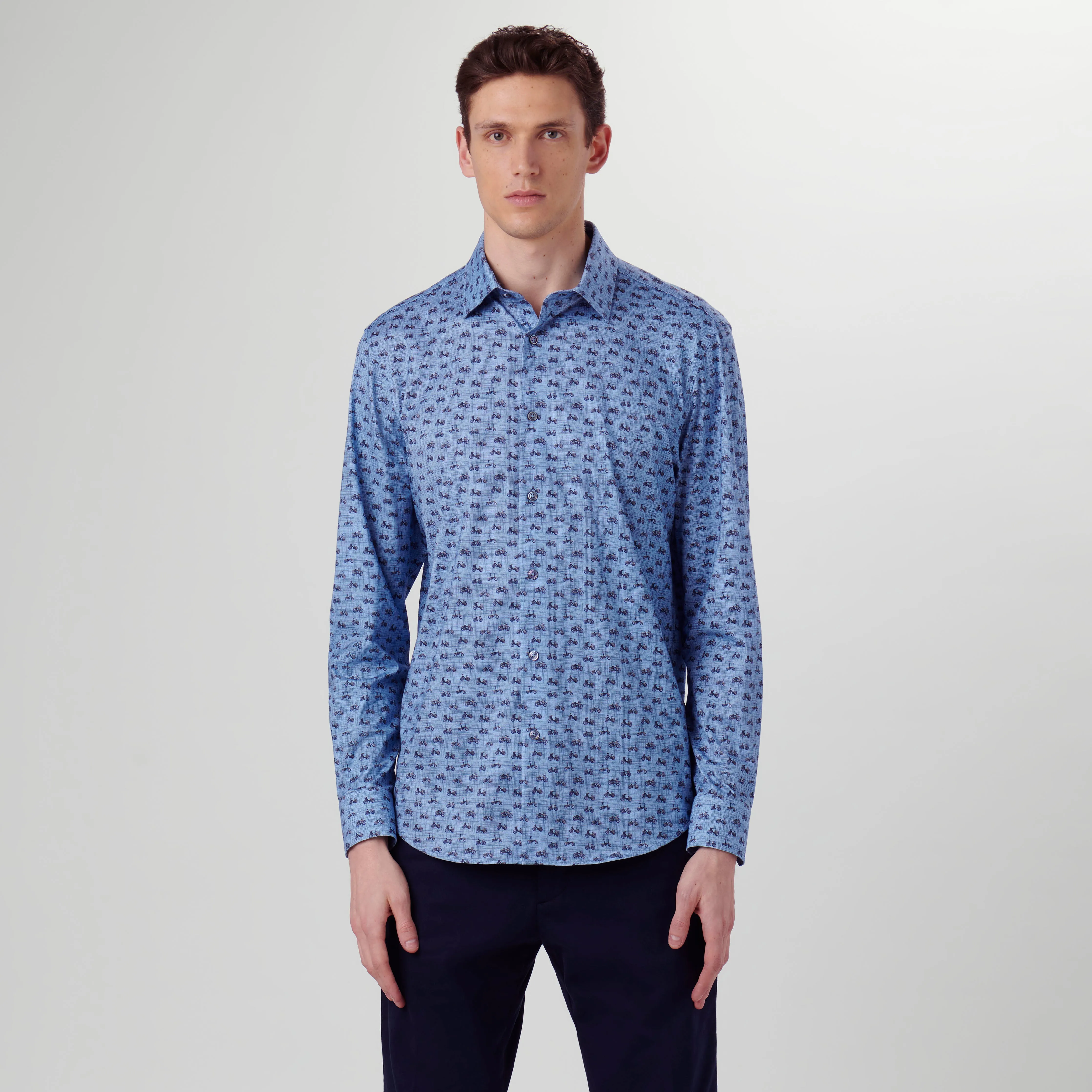 James Bicycles Print OoohCotton Shirt