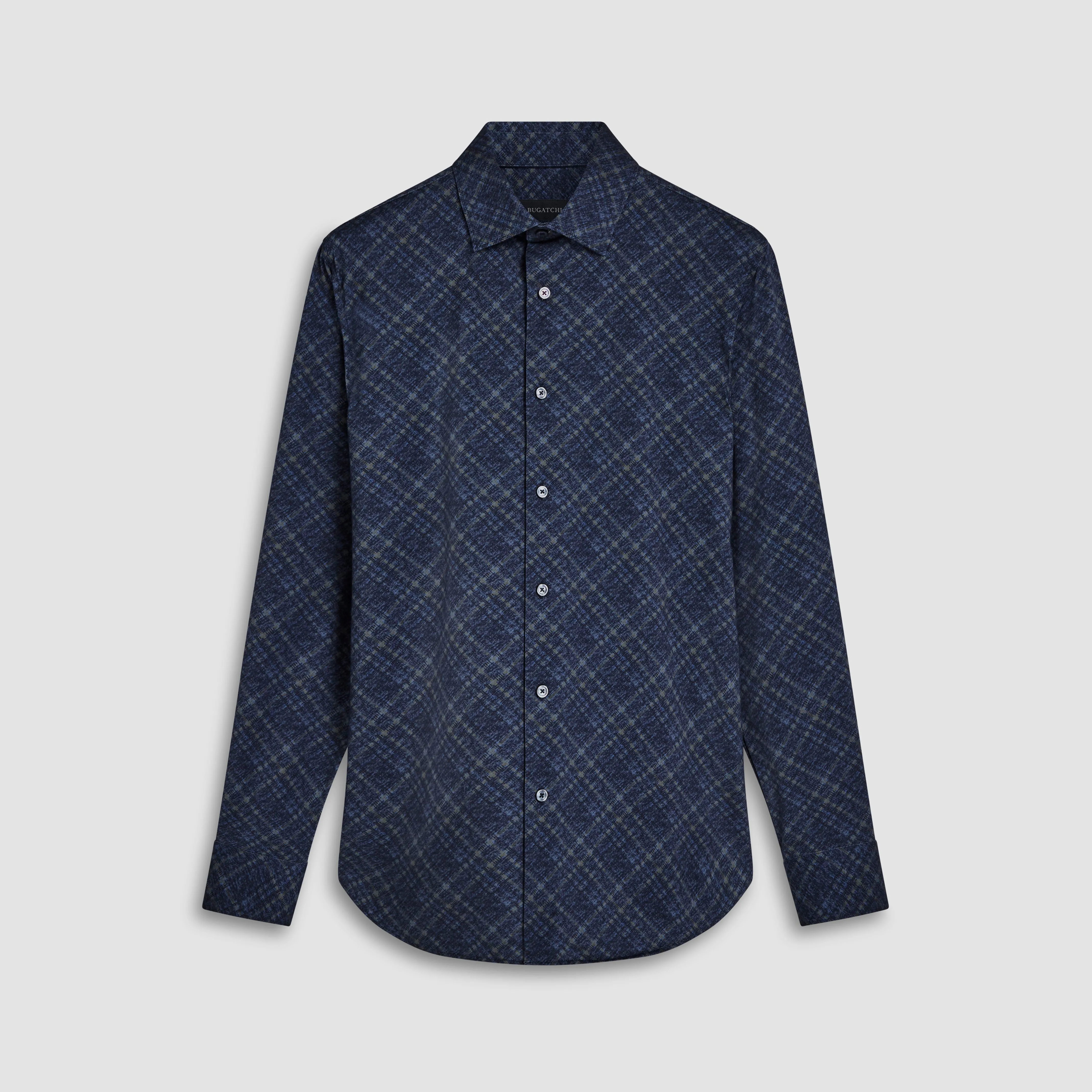 James Diagonal Check OoohCotton Shirt