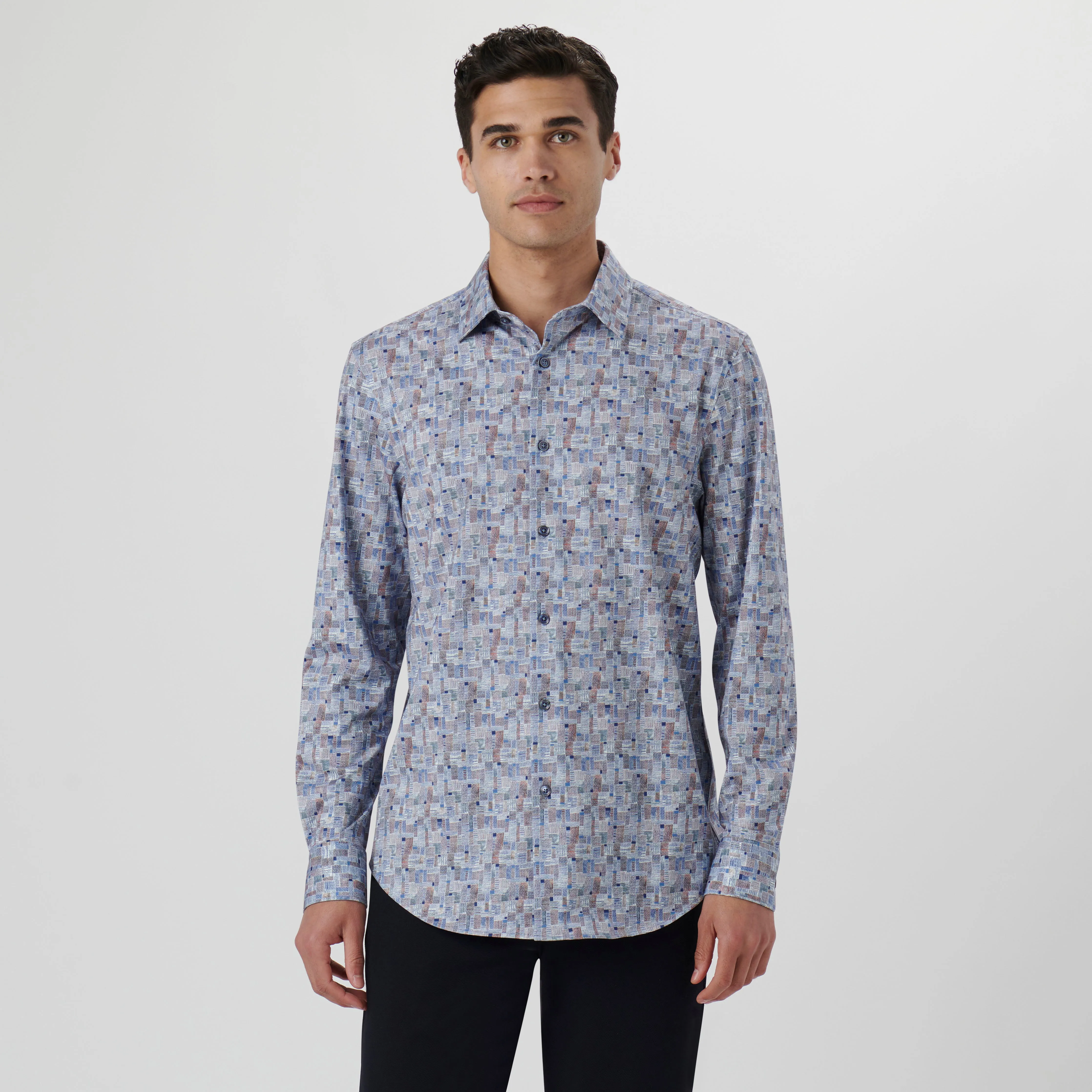 James Patchwork Print OoohCotton Shirt