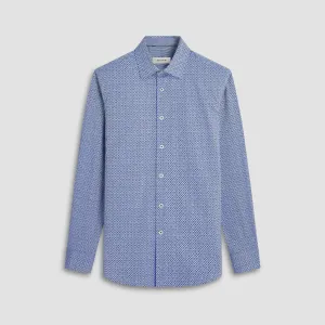 Jimmy Double Sided Geometric/Striped OoohCotton Shirt