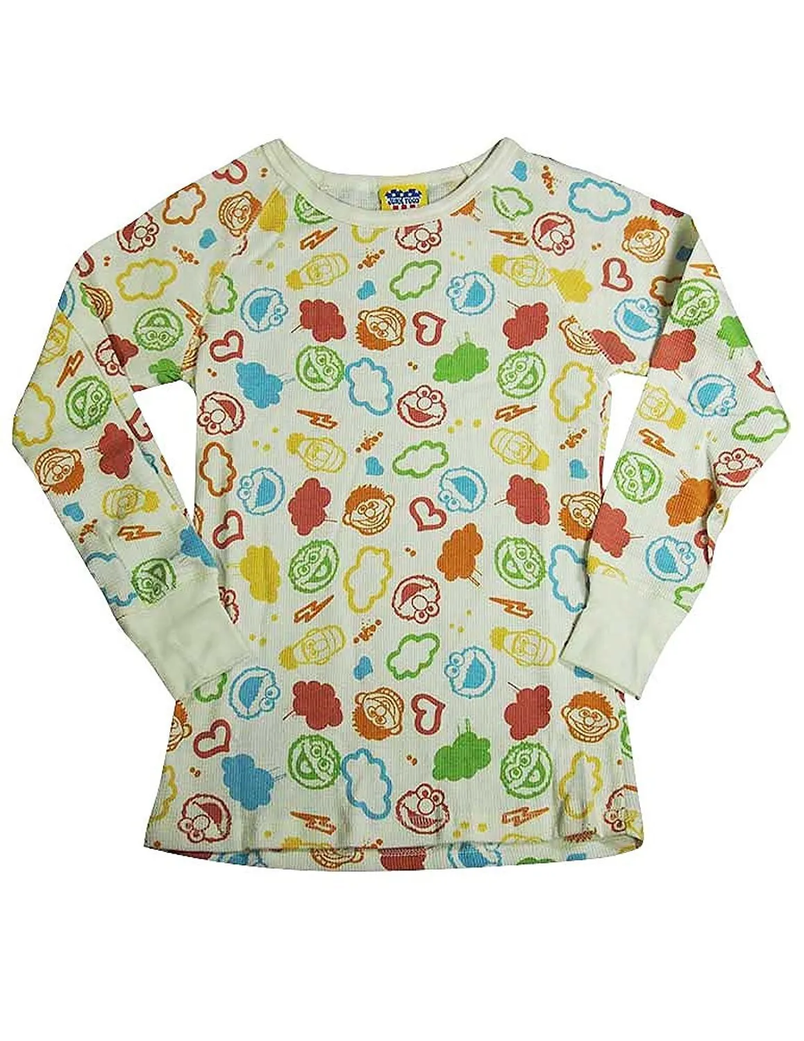 Junk Food - Big Girls' Long Sleeve Thermal Tee Shirt