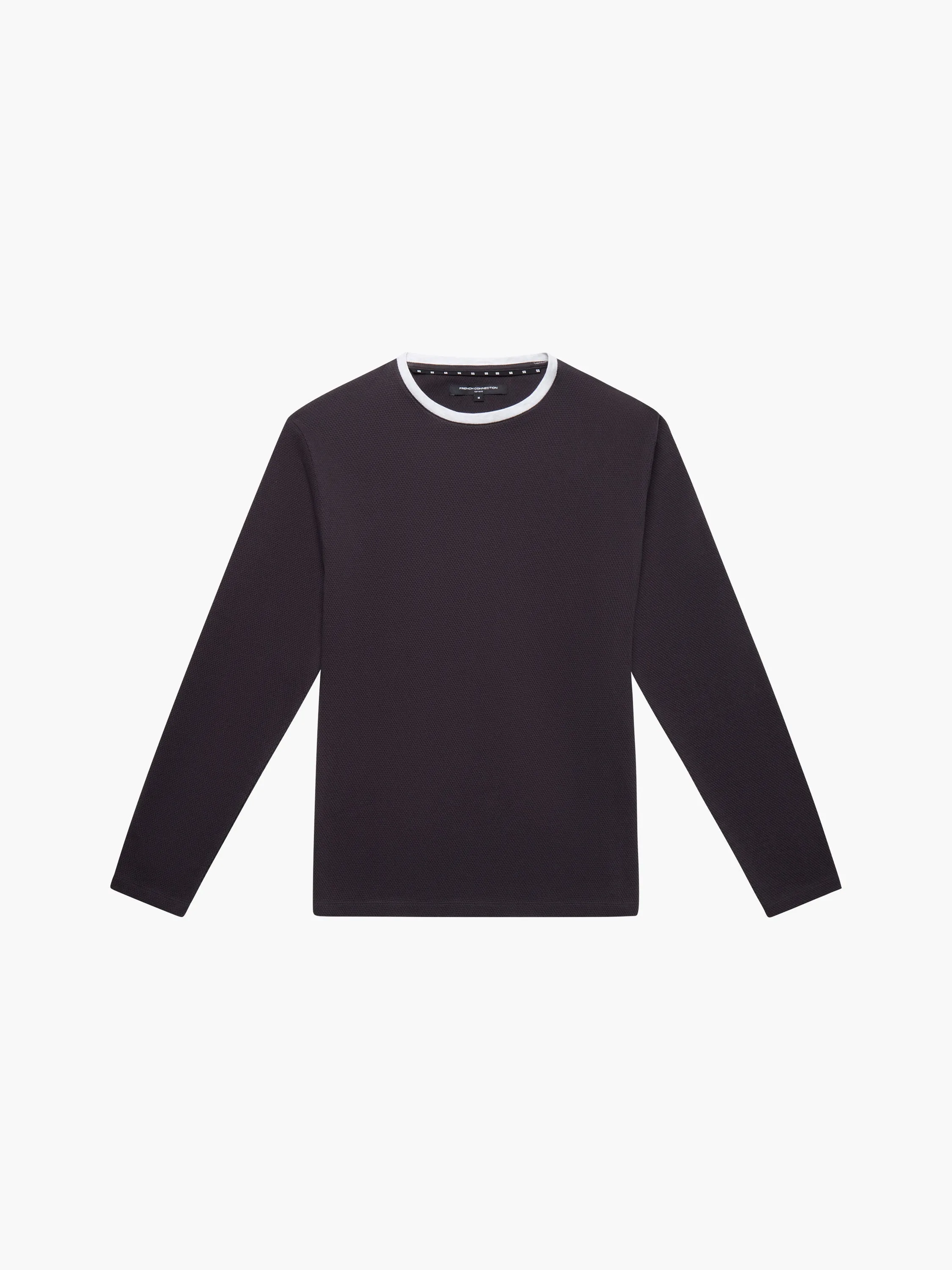 Long Sleeve Popcorn Crew Neck Jumper