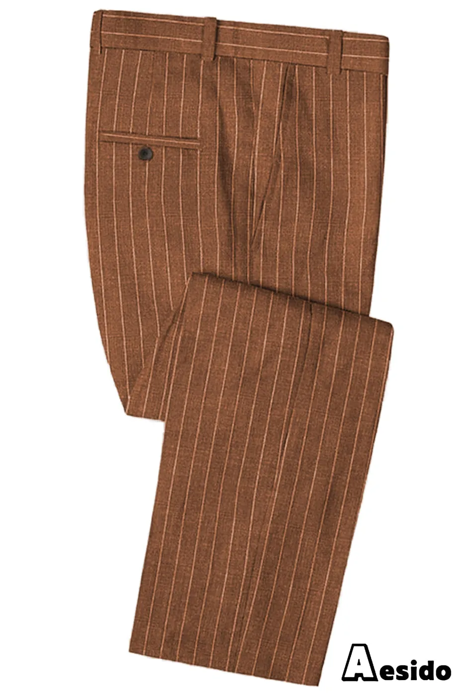 Men's Business Casual Striped Pants