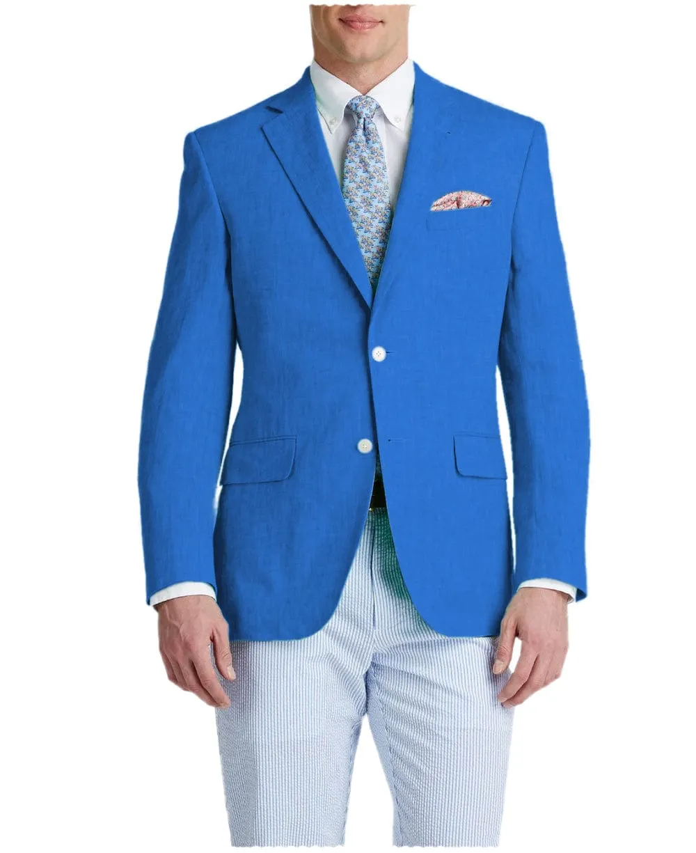 Men's Suit Notch Lapel Double Button Blazer