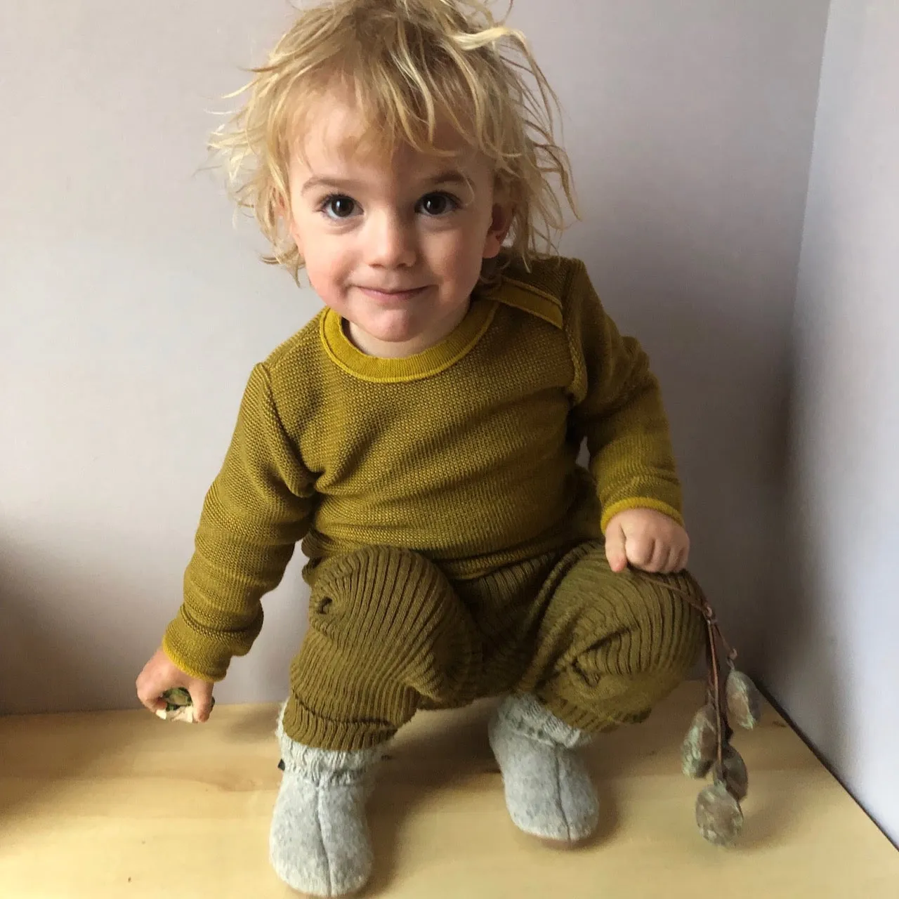 Merino Baby Jumper (0-4y)