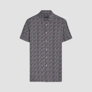 Milo Floral Print OoohCotton Short Sleeve Shirt