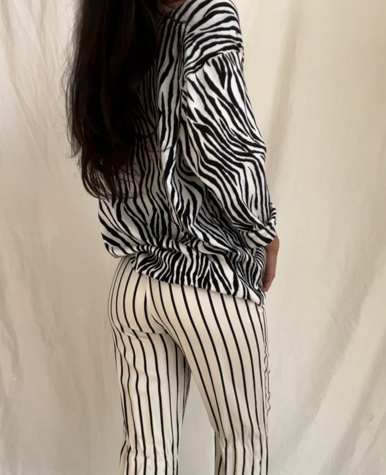 Painted Zebra Knit Cardi