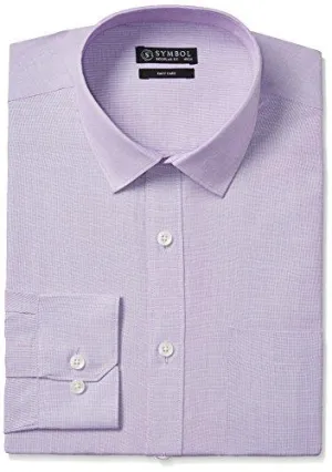 Symbol Men's Formal Regular Fit Shirt (S17MBS021_40_Lilac)