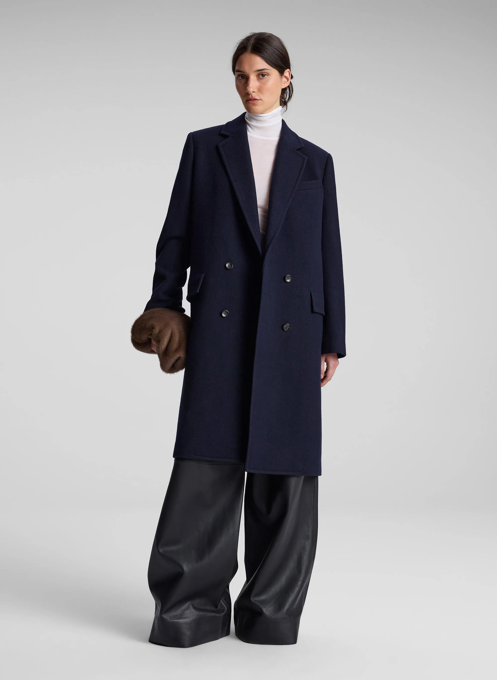 Tanner Oversized Wool Coat