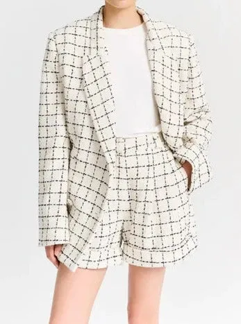 VIGOROUS BLAZER | WHITE TWEED