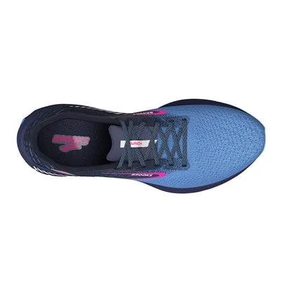 Women's Brooks Launch GTS 10 (Peacoat/Marina Blue/Pink Glo)